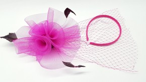 Шляпка W153 розовая